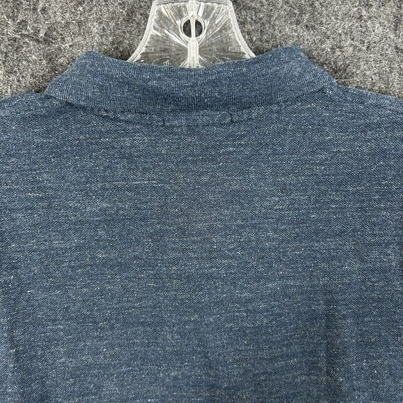 Polo Ralph Lauren Shirt Men's Extra Large Blue Eclipse Classic Pony Preppy - Picture 4 of 10